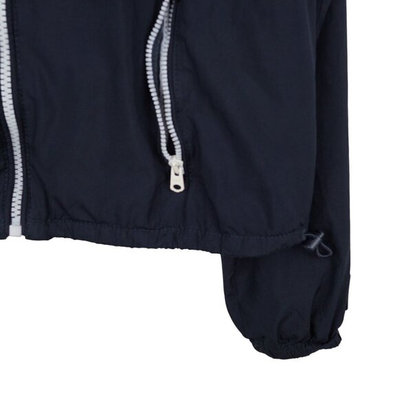 Abercrombie &‎ Fitch Black Hooded Light Jacket XS - Picture 3 of 8